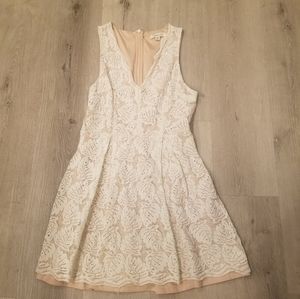 Francesca's Sleeveless Lace Dress
